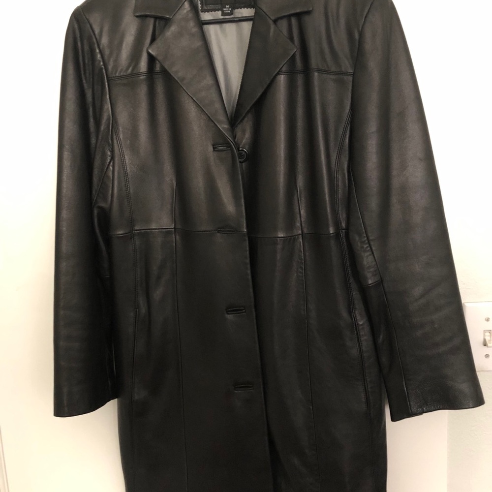 Leather jacket